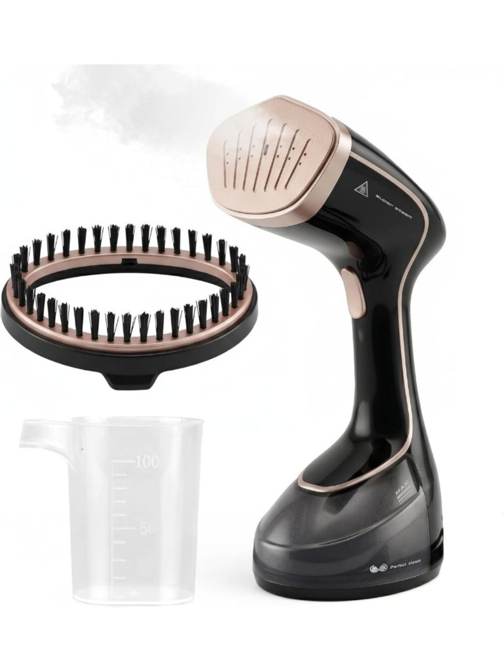 Portable Clothes Steamer 1500W - Fast Heat, Large Tank, 3 Modes, Travel-Friendly